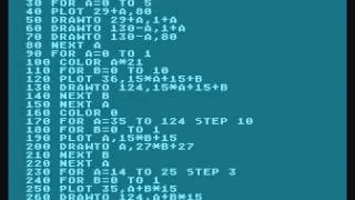 Atari Basic Programming: Super Breakout Game Screen