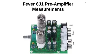 Fever 6j1 Preamp Measurements and Mods. How to measure a Preamp using the Audio Analyzer Suite.