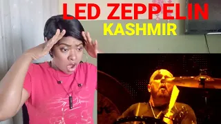 FIRST TIME HEARING LED ZEPPELIN - KASHMIR Live from celebration day.