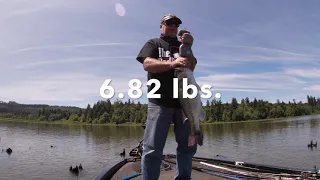 Bass Fishing - Silver Lake, WA June Giants!!!