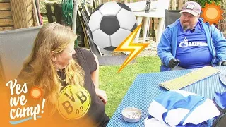 ⚽ Königsblau vs. Schwarz-Gelb! Derby-Duell in Camper-Parzelle | Yes We Camp! | Kabel Eins