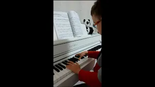 Собачий вальс на пианино/Yamaha-Clavinova CLP/слепой малыш