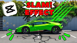 VIRAL CAR SLAM EFFECT - Capcut mobile Tutorial