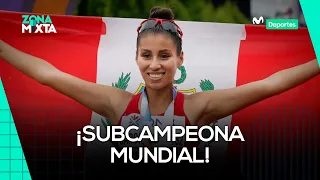 KIMBERLY GARCÍA ganó MEDALLA DE PLATA en marcha (35 km) del MUNDIAL DE HUNGRÍA | ZONA MIXTA 📰🌎