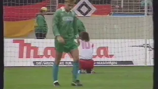 1989/90: Hamburger SV - FC Homburg 2:0