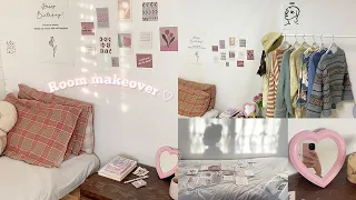 Room makeover ♡ 🕯️Korean style and Pinterest inspired🌷here’s what you missed 2022 ✨🎀