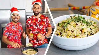 How To Make Trini Christmas Rice (Vegetarian) | Foodie Nation x Rome