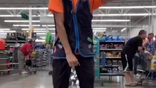 Dancing in public at Walmart! (Cameronfromwalmart)