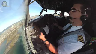 Captain JC smoothly landing his CLASSIC Nolinor B737-200 in a remote Canadian mine! [AirClips]