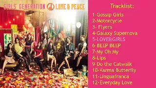 [FULL ALBUM] GIRLS' GENERATION - LOVE&PEACE | 3rd JAPAN ALBUM