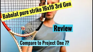 Babolat Pure Strike 16x19 3rd Gen Tennis Racket / Racquet review