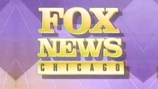 WFLD Channel 32 - Fox News Chicago at 9pm (First 8 Minutes, 10/17/1991)