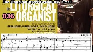 The Liturgical Organist vol.1- 036 E moll org Noriyuki Hara