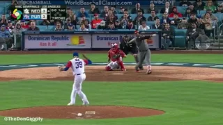 Diaz vs Balentien - Puerto Rico vs Netherlands 3/20/2017 (via @TheDonGiggity)