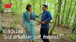 İpek, Kerem'den laf almaya çalışıyor! | Aşk Laftan Anlamaz 10. Bölüm