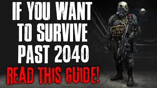 "If You Want To Survive Past 2040, Read This Guide" Creepypasta