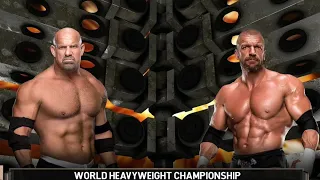 Recreating a Raw match | Goldberg vs. Triple H | WWE 2k23