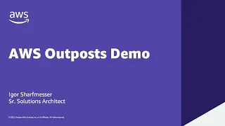 Демонстрация работы с Outpost Rack