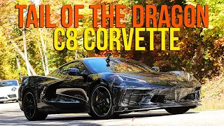 Tail of the Dragon 4K - C8 Corvette 2024 - GoPro Hero12 - FALL COLOR