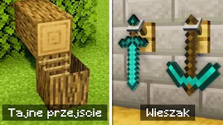 15 BUILD HACKÓW do MINECRAFT które ZMIENIĄ TWÓJ ŚWIAT!