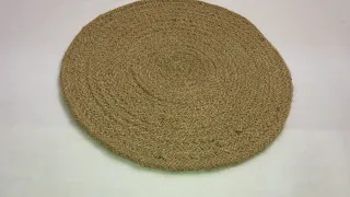 Jute Plain Round Placemat 10 inches