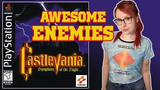Ten Awesome Enemies from Castlevania Symphony of the Night - Erin Plays