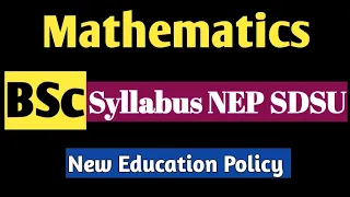 Mathematics Syllabus BSc NEP