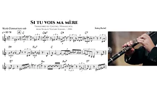 #SidneyBechet - Si tu vois ma mère - Nicola Giammarinaro (transcription)