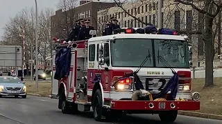 The last call; firefighter Jason D. Arno funeral