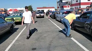 2023 Hot Rod Dragweek staging lanes Darlington dragway