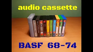 audio cassette,compact cassette basf 68-74