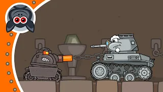 The Prison. Demons of the Past. Cartoons About Tanks