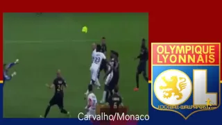 Olympique de Lyon 6 - 1 AS Monaco, Tous les buts et Résumé, Ligue 1  2016