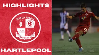 HIGHLIGHTS | Crawley Town vs Hartlepool United