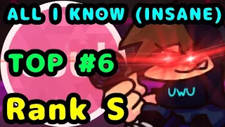 "ALL I KNOW 7K" TOP 6 DEL MUNDO!!! [INSANE] RANK S 95.39% | Osu!manía 7K | gravieluwu🇨🇱