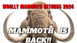 WOOLLY MAMMOTH RETURNS 2024!