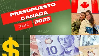 CUANTO SE GASTA en CANADA al mes en 2023??? Te enseñamos un Presupuesto real!