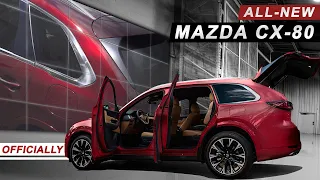All New Mazda CX-80 2025 - OFFICIALLY: First Teaser, Dimensions and Release Date