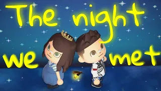 🌙 The night we met 🌠 Videoclip en ACNH