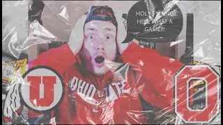 THIS WAS THE GREATEST GAME I'VE EVER SEEN!!! OHIO STATE VS UTAH ROSE BOWL REACTION!!!