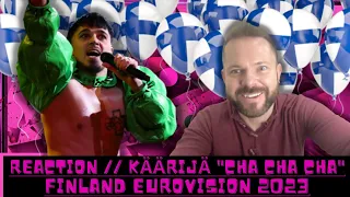 🇫🇮 REACTION 🇫🇮 | Käärijä "Cha Cha Cha" | UMK 2023 WINNER | FINLAND EUROVISION 2023