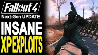 Fallout 4 - Next-Gen UPDATE Level Up Fast!! | BEST XP Exploits!