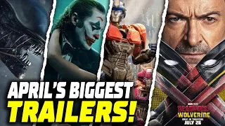 The 6 Biggest Movie Trailers - April 2024 (Deadpool & Wolverine, Joker, Aliens & MORE!)