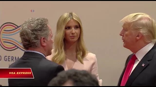 Trump bênh vực việc con gái Ivanka ngồi vào bàn lãnh đạo G20