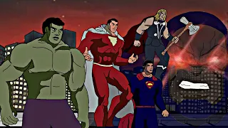 Avengers League||Final Battle||Superman, Thor, Hulk, Shazam||Crossover|| @bnrartsandanimation