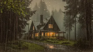 Fall Asleep With The Soothing Sounds Of Rain And Thunder | Study, Relax with Rain Sounds