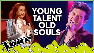 Young Talent with Old Souls in the Blind Auditions of The Voice | Top 10
