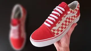 HOW TO BAR LACE VANS OLD SKOOLS (BEST WAY ON YOUTUBE!)