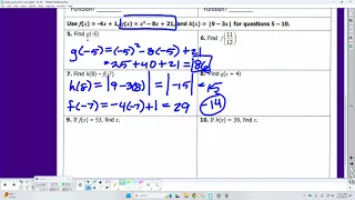 Systems of equations review    5 14 24