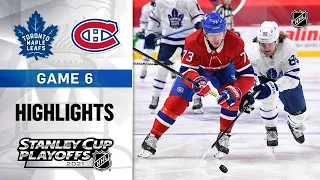 First Round, Gm 6: Maple Leafs @ Canadiens 5/29/21 | NHL Highlights